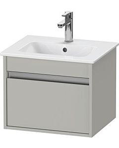 Duravit Ketho Waschtisch-Unterschrank KT640400707 50x41,2x41cm, 1 Auszug, wandhängend, betongrau matt