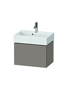 Duravit L-Cube Waschtisch-Unterschrank LC611904343 58,4x39,1x39,4cm, 1 Auszug, wandhängend, basalt matt