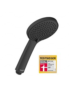 Duravit hand shower 3jet 110 UV0650015046  connection thread G 1/2, matt black