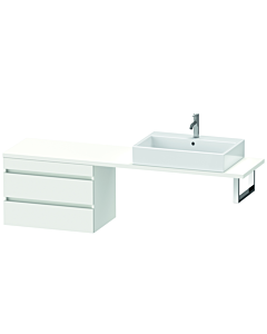 Duravit DuraStyle vanity unit DS534801818 70 x 47.8 cm, matt white, for console, 2 drawers