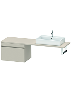 Duravit DuraStyle vasque match0 DS535409191 70 x 54,8 cm, taupe, pour console, coulissant 2000