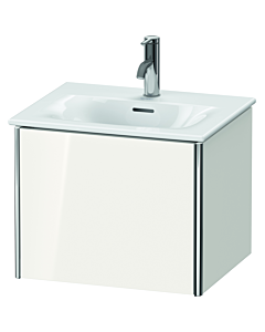 Duravit XSquare Meuble sous lavabo XS422108585 51x39,7x41,8cm, 1 tiroir coulissant, blanc très brillant