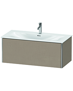 Duravit XSquare Meuble sous lavabo XS422507575 101x39,7x47,8cm, Leinen , 1 tiroir