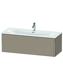 Duravit XSquare Meuble sous lavabo XS422607575 121x39,7x47,8cm, Leinen , 1 tiroir