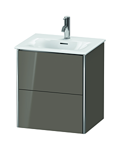 Duravit XSquare Duravit XSquare XS432108989 51x56x41,8cm, 2 drawers, Flannel Grey hochglanz