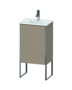 Duravit XSquare Meuble sous lavabo XS4520L7575 43x84x30,8cm, à charnière gauche, Leinen , 1 porte