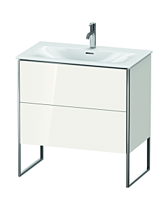 Duravit XSquare Waschtisch-Unterschrank XS452402222 81x84x47,8cm, weiß hochglanz, 2 Auszüge