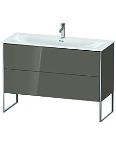 Duravit XSquare Duravit XSquare XS452608989 121x84x47,8cm, Flannel Grey hochglanz , 2 pull-outs