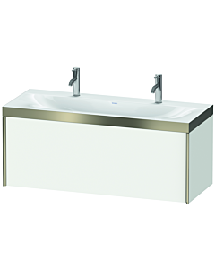 Duravit Meuble sous-vasque XViu XV4613OB118P 120x48cm, 2000 , champagne mat, Rahmen P, blanc mat