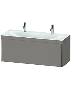 Duravit XViu meuble sous-vasque XV4613OB143C 120x48cm, 2000 , champagne mat, Rahmen C, basalte mat