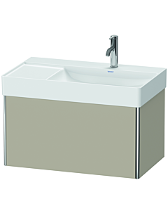 Duravit XSquare XS406206060 78,4x39,7x46cm, coulissant 2000 , mat satiné Taupe