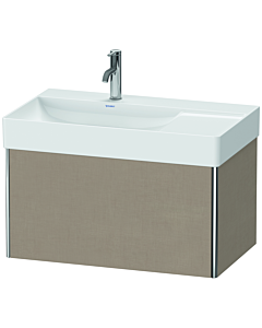 Duravit XSquare Duravit XS406207575 78,4x39,7x46cm, 2000 coulissant, Leinen