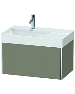 Duravit XSquare XS406209292 78,4x39,7x46cm, 2000 coulissant, Steingrau seidenmatt