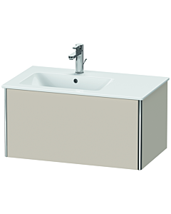 Duravit XSquare Waschtisch-Unterschrank XS407209191 81x40x47,8cm, 1 Auszug, Taupe