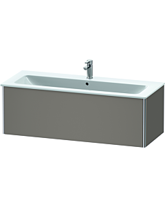 Duravit XSquare Waschtisch-Unterschrank XS407404343 121x40x47,8cm, 1 Auszug, Basalt matt