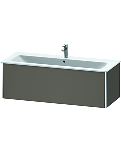 Duravit XSquare XS407409090 121x40x47.8cm, 2000 coulissant, Flannel Grey seidenmatt