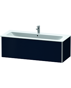 Duravit XSquare Waschtisch-Unterschrank XS407409898 121x40x47,8cm, 1 Auszug, Nachtblau seidenmatt