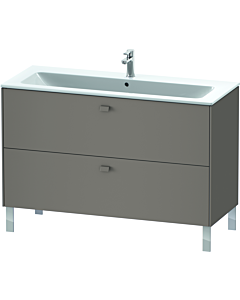 Duravit Brioso BR440404343 1220x479mm, Basalt Matt , 2 Basalt Matt