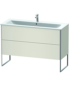 Duravit XSquare Waschtisch-Unterschrank XS444803939 121x59,2x47,8cm, 2 Auszüge, Nordic weiß seidenmatt