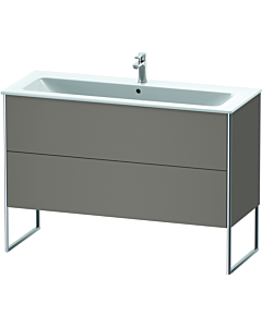 Duravit XSquare Duravit XS444804343 121x59,2x47,8 cm, 2 tiroirs, basalte mat