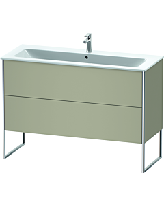 Duravit XSquare Waschtisch-Unterschrank XS444806060 121x59,2x47,8cm, 2 Auszüge, Taupe seidenmatt