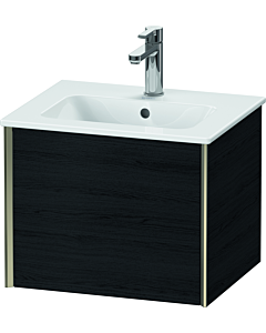 Duravit XViu vanity unit XV42150B116 51x42x40cm, 2000 pull-out, wall-hung, matt champagne, black oak