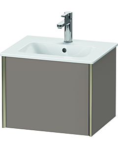 Duravit XViu vanity unit XV42150B143 51x42x40cm, 2000 pull-out, wall-mounted, matt champagne, matt basalt
