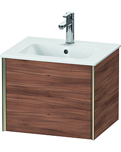 Duravit Meuble sous-vasque XViu XV42150B179 51x42x40cm, 2000 , suspendu, champagne mat, noyer naturel