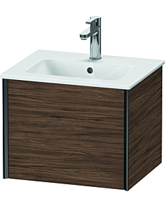 Duravit XViu vanity unit XV42150B221 51x42x40cm, 2000 pull-out, wall-hung, matt black, dark walnut