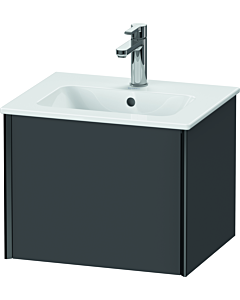 Duravit XViu vanity unit XV42150B249 51x42x40cm, 2000 pull-out, wall-hung, matt black, matt graphite