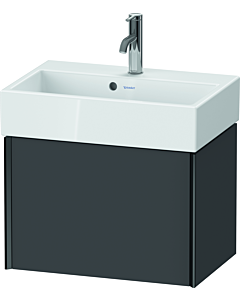 Duravit XViu vanity unit XV42160B249 58.4x38.4x39.7cm, 2000 pull-out, black matt, graphite matt