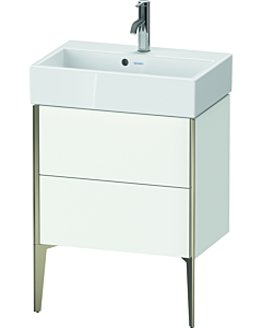 Duravit XViu vanity unit XV44580B118 58.4x38.4x49.3cm, 2 pull-outs, matt champagne, matt white