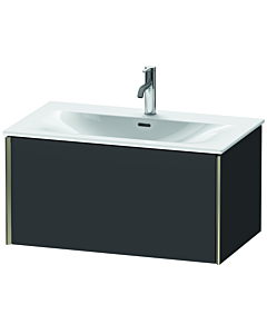 Duravit Meuble sous-vasque XViu XV40340B180 81 x 39,7 x 48 cm, graphite super mat, 2000 , champagne mat