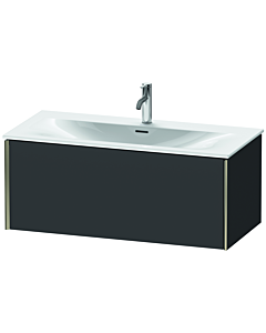 Duravit Meuble sous-vasque XViu XV40350B180 101 x 39,7 x 48 cm, graphite super mat, 2000 , champagne mat