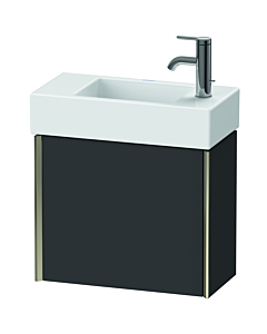 Duravit Meuble sous-vasque XViu XV4232RB180 48,4x39,7x23,4 cm, droite, graphite super mat, 2000 , champagne mat