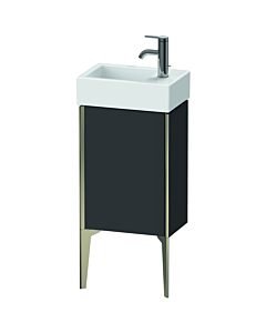 Duravit Meuble sous-vasque XViu XV4530RB180 36,4 x 49,3 x 23,4 cm, droite, graphite super mat, 2000 , champagne mat
