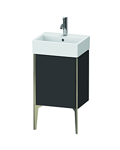 Duravit XViu Waschtisch-Unterschrank XV4531RB180 43,4x33,4x49,3cm, champagner matt, Tür rechts, graphit supermatt