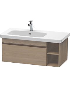 Duravit DuraStyle vasque DS639703535 93 x 44,8 cm, vasque à gauche, chêne terra, coulissant 2000