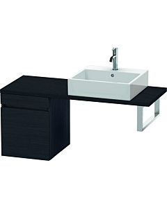 Duravit DuraStyle Waschtisch-Unterschrank DS532101616 40 x 47,8 cm, Eiche schwarz, für Konsole, 1 Auszug
