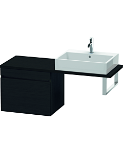 Duravit DuraStyle vasque match0 DS532301616 60 x 47,8 cm, chêne noir, pour console, coulissant 2000
