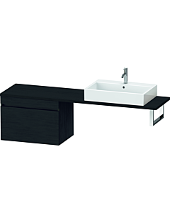 Duravit DuraStyle vasque match0 DS534301616 70 x 47,8 cm, chêne noir, pour console, coulissant 2000
