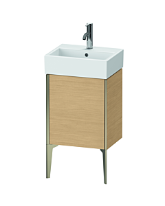 Duravit Meuble sous-vasque XViu XV4531LB130 43,4x33,4x49,3cm, champagne mat, porte à gauche, chêne naturel