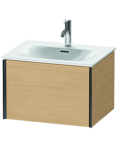 Duravit Meuble sous-vasque XViu XV40320B230 61 x 39,7 x 48 cm, chêne naturel, 2000 , noir mat
