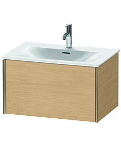 Duravit Meuble sous-vasque XViu XV40330B130 71 x 39,7 x 48 cm, chêne naturel, 2000 , champagne mat