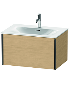 Duravit Meuble sous-vasque XViu XV40330B230 71 x 39,7 x 48 cm, chêne naturel, 2000 , noir mat