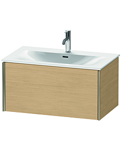 Duravit Meuble sous-vasque XViu XV40340B130 81 x 39,7 x 48 cm, chêne naturel, 2000 , champagne mat