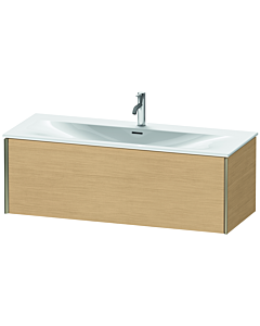 Duravit Meuble sous-vasque XViu XV40360B130 121 x 39,7 x 48 cm, chêne naturel, 2000 , champagne mat