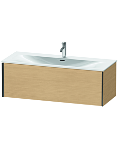 Duravit Meuble sous-vasque XViu XV40360B230 121 x 39,7 x 48 cm, chêne naturel, 2000 , noir mat