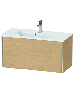 Duravit Meuble sous-vasque XViu XV40790B130 81 x 40 x 39 cm, chêne naturel, 2000 , suspendu, champagne mat