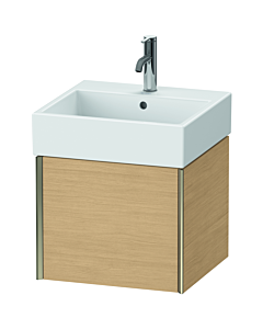 Duravit Meuble sous-vasque XViu XV42330B130 48,4 x 39,7 x 45,4 cm, chêne naturel, 2000 , champagne mat